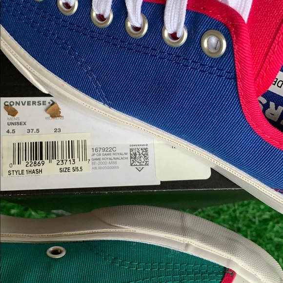 CONVERSE JP OX GAME ROYAL/MALACHITE WMNS - Picture 16 of 16